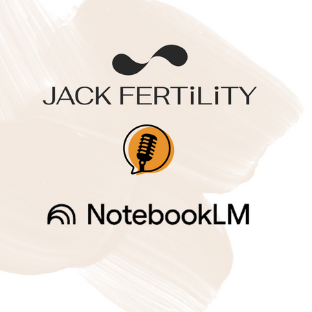 AI sperm test? AI podcasters opine on Jack Fertiiity's postal sperm test with Google's NotebookLM. Mind blowing results. 