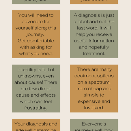 10 things I wish I knew about fertility treatment before I started